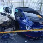 Fernando Sastre dirigia o Porsche a 156 km/h | Foto: Reprodução/Twitter/X