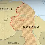 Mapa Venezuela - Guiana