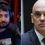 Monark e Alexandre de Moraes