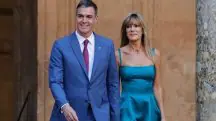 Pedro Sánchez e Bergoña Gómez espanha