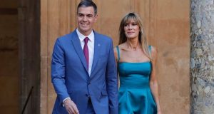 Pedro Sánchez e Bergoña Gómez espanha