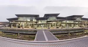Fachada do Aeroporto Internacional de Guarulhos