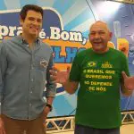 Foto de Celso Portiolli e Luciano Hang