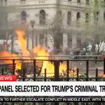 Homem ateou fogo em si mesmo durante cobertura da CNN