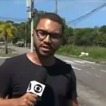 Foto de Cristian Miranda, repórter da Globo no Espírito Santo