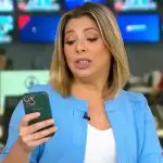 Foto da apresentadora Daniela Lima
