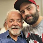 Luís Cláudio (à direita do leitor) é filho mais novo do presidente Lula (à esquerda do leitor) | Foto: Divulgação/Twitter/X/@LuisLulaDaSilva