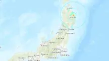 mapa do japão - terremoto 6-1