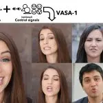 vasa-1 microsoft - inteligência artificial - vida em fotos