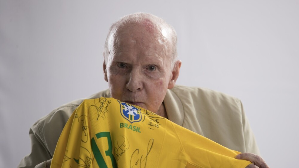 Foto do ex-jogador Zagallo