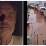 Da esquerda para a direita: Werner Schunemann relatando experiência e imagens de alagamento no RS