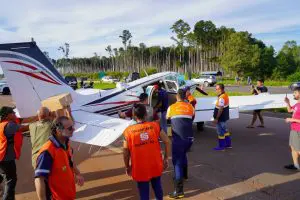 Donativos chegando em Guaíba (RS)