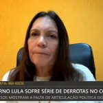 Bia Kicis durante entrevista ao programa Oeste Sem Filtro