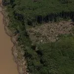 Área desmatada por fogo em 2020 na Amazônia