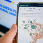 Na foto, o site do Concurso Público Nacional Unificado (CNU), criado pelo Ministério da Gestão e da Inovação em Serviços Públicos | Foto: Daniel Cymbalista/FotoArena/Estadão Conteúdo