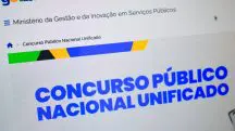 Governo federal divulga locais de prova do Enem dos concursos. Na foto, o site do Concurso Público Nacional Unificado (CNU), criado pelo criado pelo Ministério da Gestão e da Inovação em Serviços Públicos - 25/4/2024 | Foto: Daniel Cymbalista/FotoArena/Estadão Conteúdo