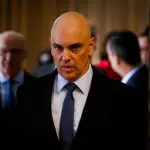 O ministro Alexandre de Moraes, durante almoço com advogados do Instituto dos Advogados de São Paulo - 20/05/2024 | Foto: Aloisio Mauricio/Fotoarena/Estadão Conteúdo