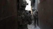 Forças de Defesa de Israel, durante operação em Rafah