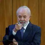 O presidente Lula, durante encontro com o primeiro-ministro japonês, Fumio Kishida, no Palácio do Planalto, em Brasília – 3/5/2024 | Foto: Adriano Machado/Reuters
