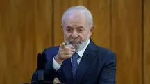O presidente Lula, durante encontro com o primeiro-ministro japonês, Fumio Kishida, no Palácio do Planalto, em Brasília – 3/5/2024 | Foto: Adriano Machado/Reuters