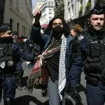 Protestos pró-Palestina - Science Po, Paris