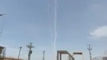 Uma barragem de foguetes foi lançada de Rafah em direção ao centro de Israel - 26/5/2024 | Foto: Divulgação/FDI