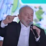 Lula deu a declaração neste sábado, 25, durante a cerimônia de inauguração de obras viárias na Rodovia Presidente Dutra, em Guarulhos (SP) | Foto: Reprodução/GovBr