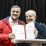 São Leopoldo, Rio Grande do Sul. Lula anuncia novas medidas de assistência ao Rio Grande do Sul. Foto: Ricardo Stuckert/PR