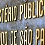 Placa do Ministério Público de São Paulo