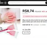 Marketplace vende produtos não regulamentados no Brasil