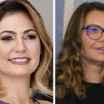 Michelle Bolsonaro e Janja da Silva, ex e atual primeira-dama