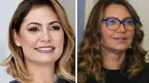 Michelle Bolsonaro e Janja da Silva, ex e atual primeira-dama