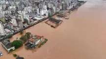 Maio chuva Porto Alegre