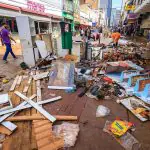 Região central de Porto Alegre acumula sujeira e lixo depois de enchentes | Foto: Gustavo Mansur/Palácio Piratini