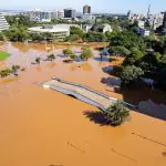 Água - enchente Porto Alegre. Av Loureiro da Silva, CAFF e região