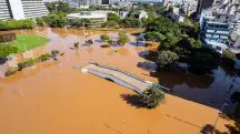 Água - enchente Porto Alegre. Av Loureiro da Silva, CAFF e região