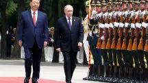 Putin e Xi se aproximaram depois da guerra da Ucrânia