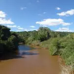 Rio Pardo em Santa Cruz do Rio Pardo, em São Paulo