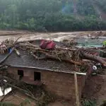 Drone mostra casas destruídas pelas enchentes em Jacarezinho, no Rio Grande do Sul - 5/5/2024 | Foto: Diego Vara/Reuters