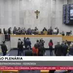 A proposta que viabiliza a privatização da Sabesp foi votada em dois turnos | Foto: Reprodução/TV Câmara