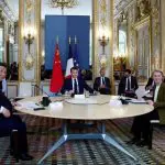 Nas redes sociais, Macron falou sobre a importância do encontro para ambos os países | Foto: Reprodução/Twitter/X