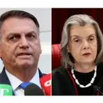 Cármen Lúcia vai encontrar duas ações contra Jair Bolsonaro; os processos serão pautados assim que ela assumir a presidência do TSE, em 3 de junho
