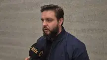 O empresário André Beretta, durante uma entrevista para a Revista Oeste
