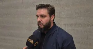 O empresário André Beretta, durante uma entrevista para a Revista Oeste