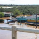 Registro de bairro alagado no Rio Grande do Sul