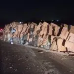 correios doacao carreta tomba