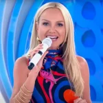 Eliana durante seu programa transmitido pelo SBT