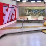 Foto mostra estúdio vazio da GloboNews