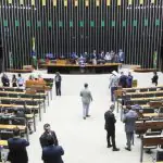Plenário da Câmara dos Deputados, visto de cima