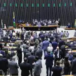Plenário da Câmara dos Deputados, visto de cima